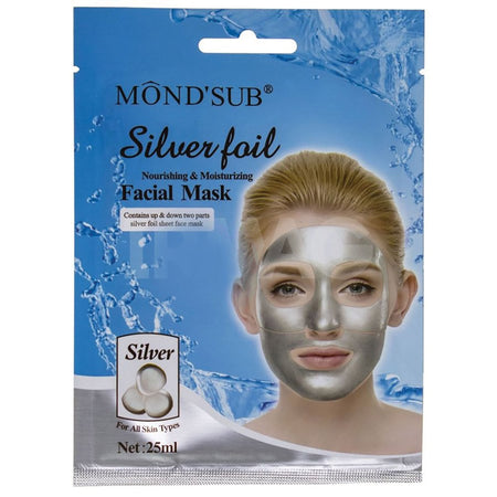 Mondsub Silver Nourishing & Moisturizing Facial Mask Face Mask