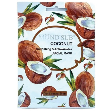 Mondsub Coconut Nourishing & Anti Wrinkle Facial Mask Face Mask