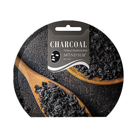 Mondsub Charcoal Purifying & Brightening Facial Mask Face Mask