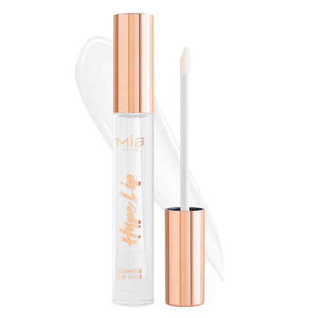 Mia Hype Lip Plumping Lip Gloss 01 Glaze