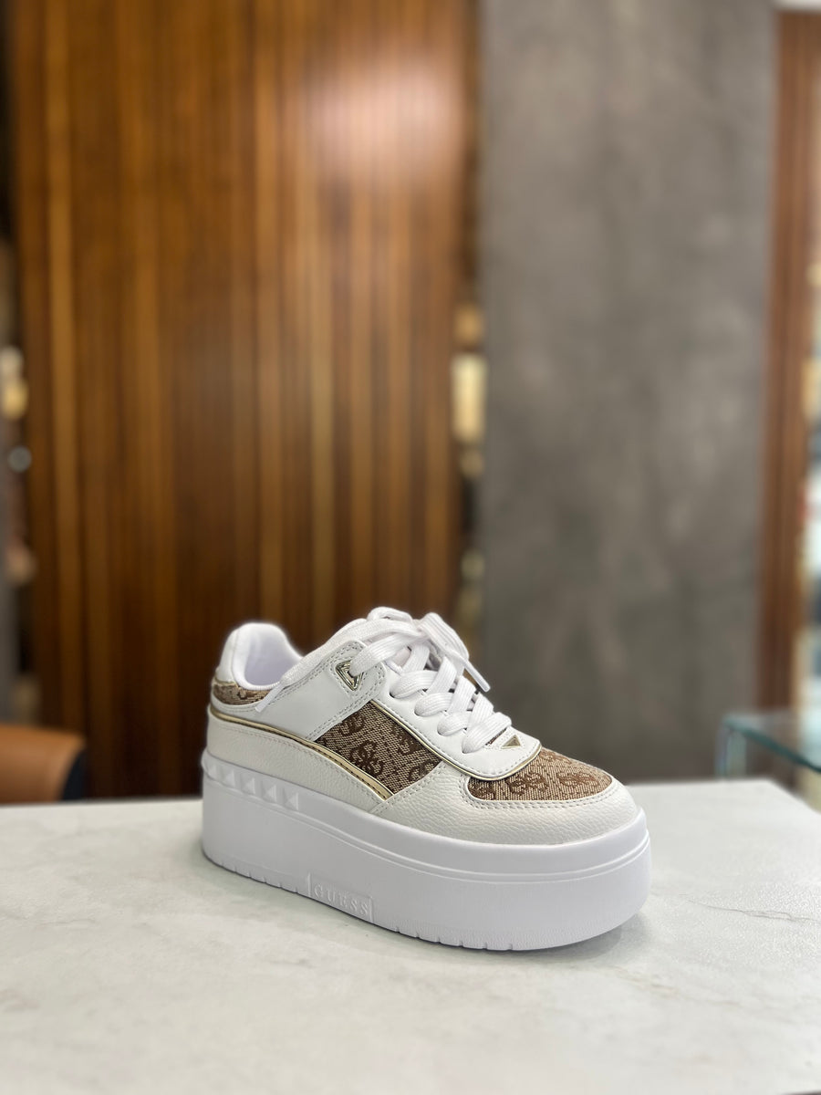 Guess Decollete Leopardate Scarpe Leopardate Guess Sneakers