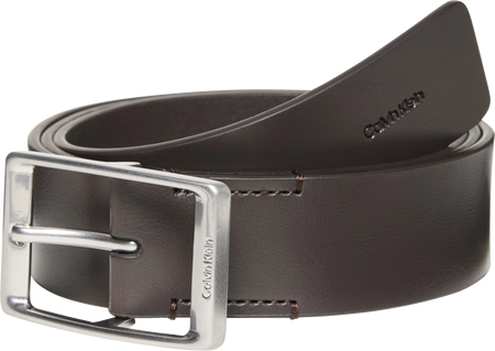 حزام كالفين كلاين Casual Round Buckle Tumbled 35mm
