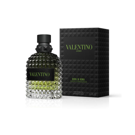 בושם Valentino Uomo Born In Roma Green Stravaganza EDT 100 מ״ל