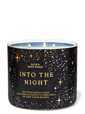 נר ריחני Bath & Body Works Into The Night 3-Wick