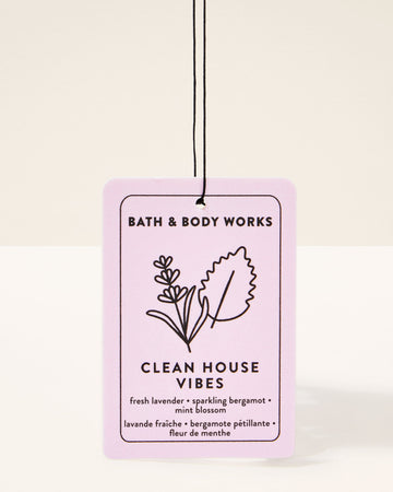 ריח לאוטו Bath & Body Works Clean House Vibes