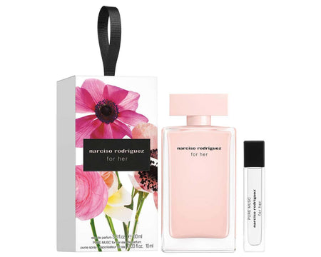 طقم عطور نارسيسو رودريغز For Her EDP 100 مل / 10 مل