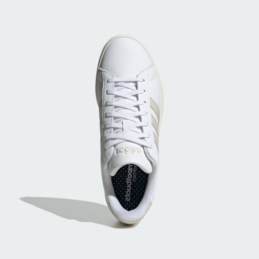 adidas gazelle silver green womens Adidas Grand Court Cloudfoam Comfort Sneaker – Ritzy Store