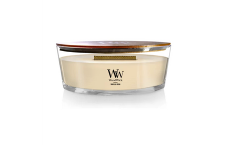 شمعة معطرة Woodwick Vanilla Bean Ellipse
