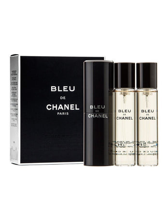 طقم عطور مصغرة شانيل Bleu De Chanel EDT 3x20 مل