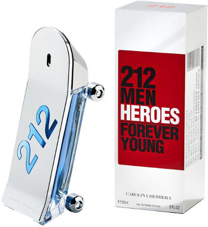عطر كارولينا هيريرا 212 Men Heroes Forever Young EDT 90 مل
