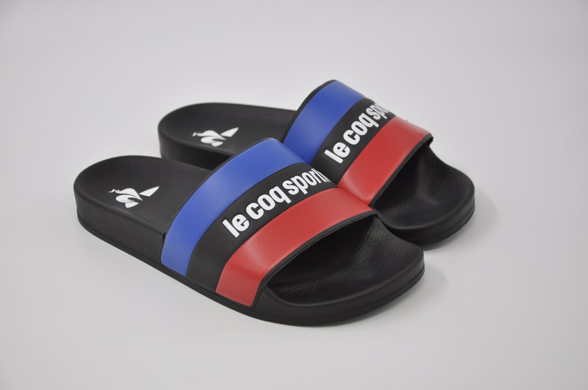 laden Schots voorbeeld Le Coq Sportif Slide Tricolore Shoe – Ritzy Store