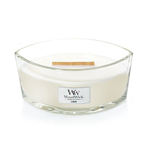 Woodwick Linen Hourglass Scented Candle – Ritzy Store