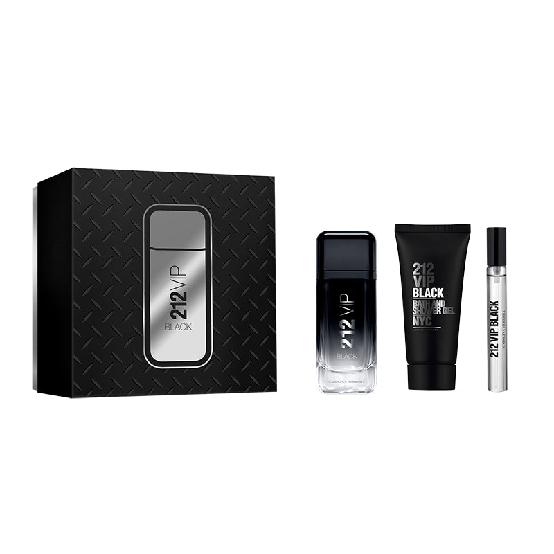 Carolina Herrera 212vip Black EDP 100ml 10ml 100ml Perfume Set