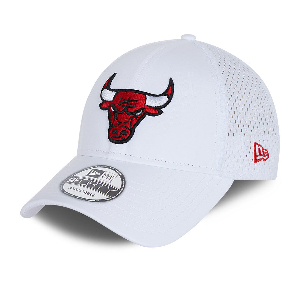 Chicago Bulls New Era 6x League Champs Commemorative 9FORTY Trucker Snapback  Hat - White/Black