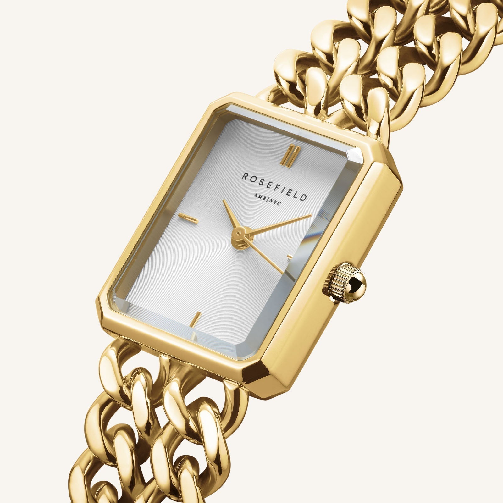 Rosefield Studio Double Chain Watch