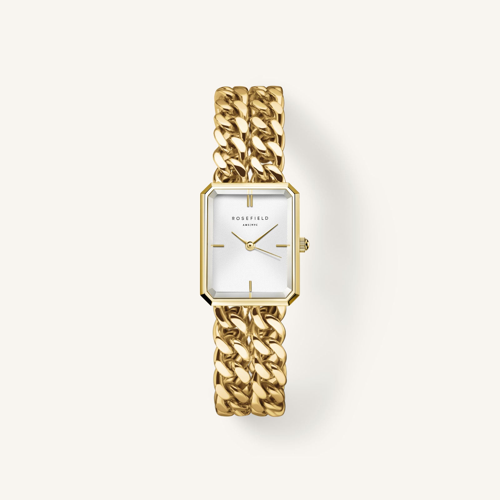 Rosefield Studio Double Chain Watch