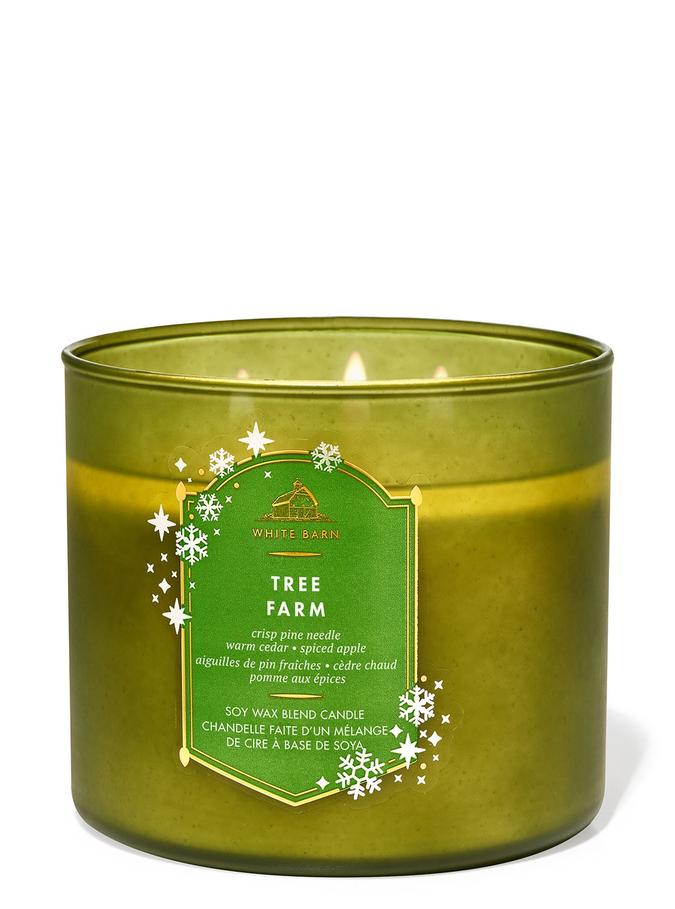 شمعة معطرة وايت بارن Tree Farm 3-Wick