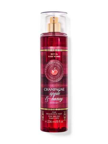 ספריי גוף Bath & Body Works Champagne Apple & Honey ‏236 מ״ל