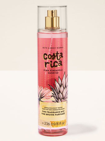ספריי גוף Bath & Body Works Pink Pineapple Sunrise ‏236 מ״ל
