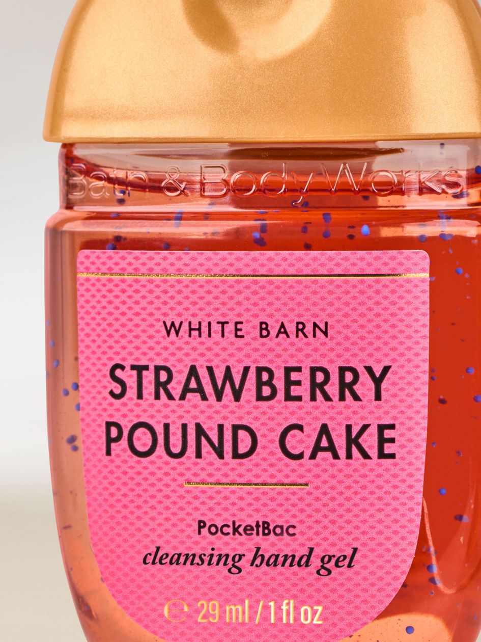 White Barn Strawberry Pound Cake Hand Sanitizer