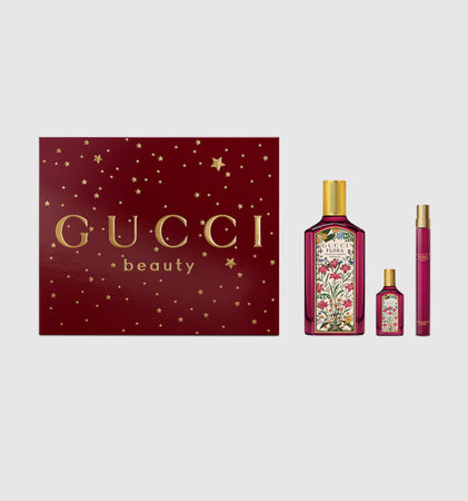 طقم عطور جوتشي Flora Gorgeous Gardenia Intense EDP ‏100 مل / ‏10 مل / ‏5 مل