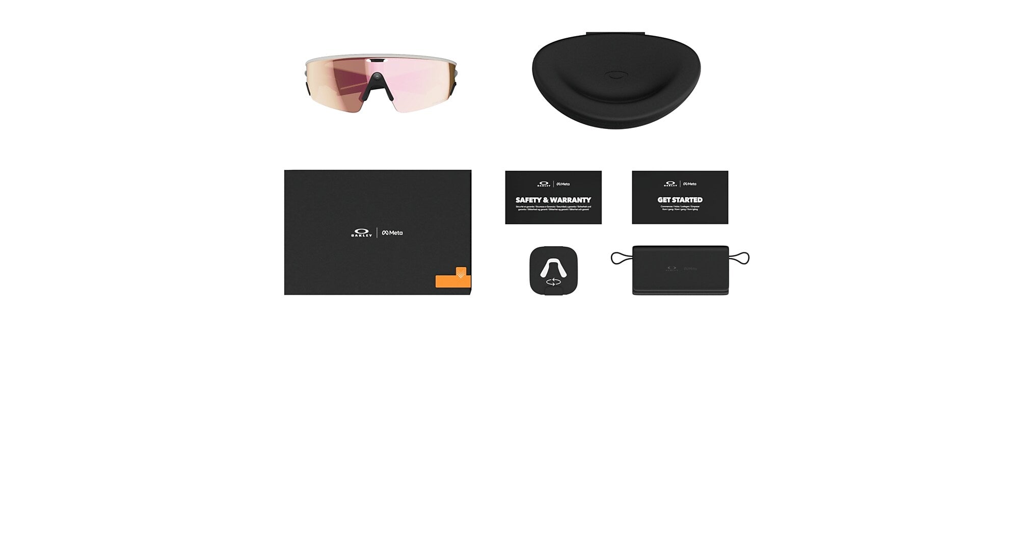 Oakley Meta Vanguard Prizm Rose Gold AI Sunglasses