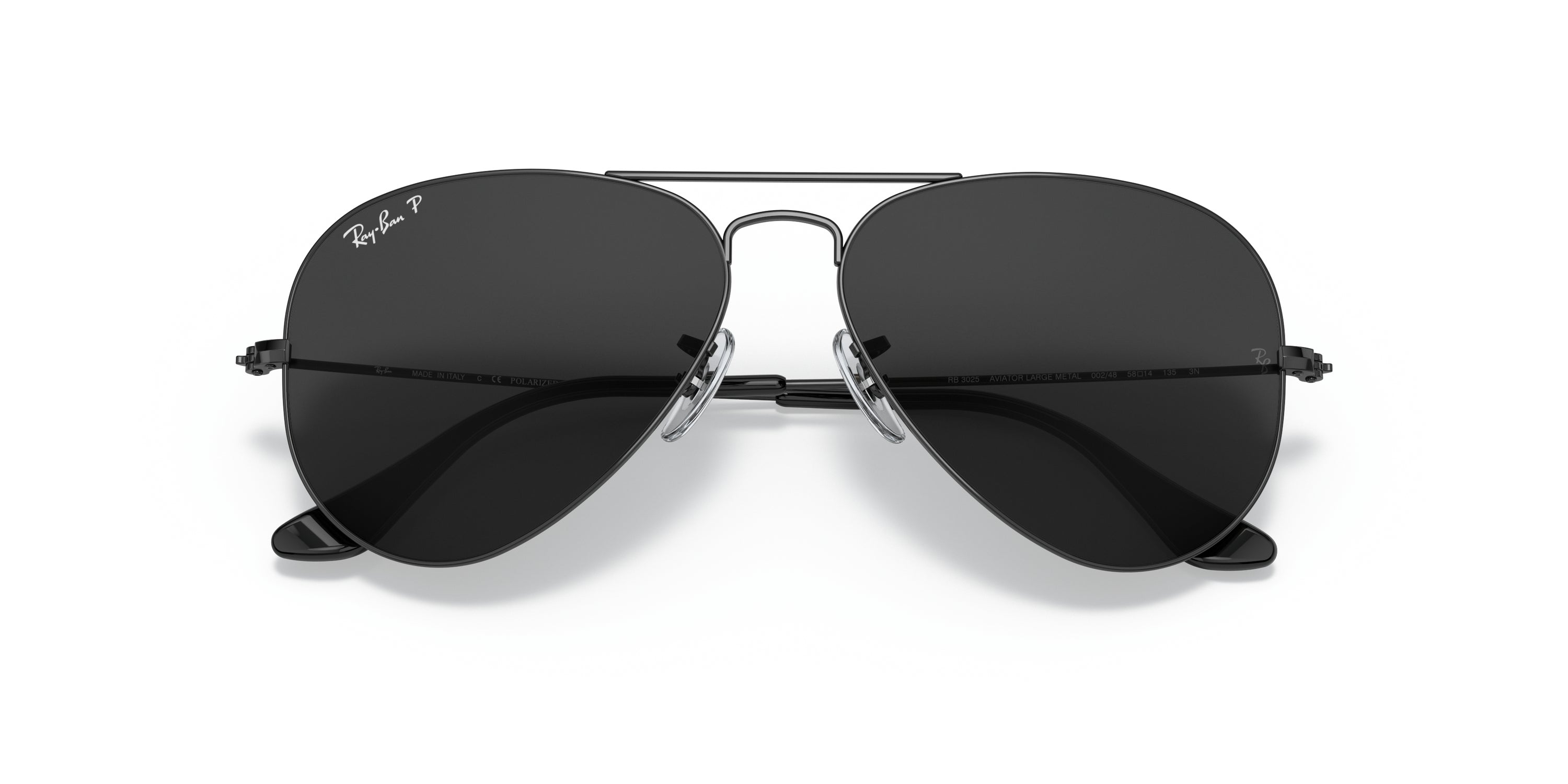 Ray-Ban Aviator Total Black Polorized Sunglasses