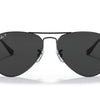 Ray-Ban Aviator Total Black Polorized Sunglasses
