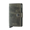 Secrid Miniwallet Vintage Olive Black Wallet