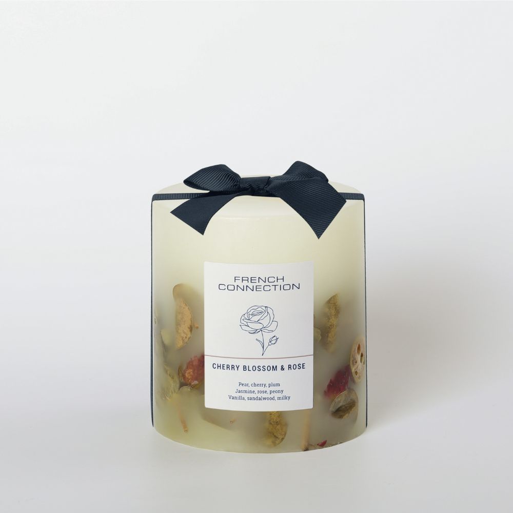נר ריחני French Connection Cherry Blossom and Rose