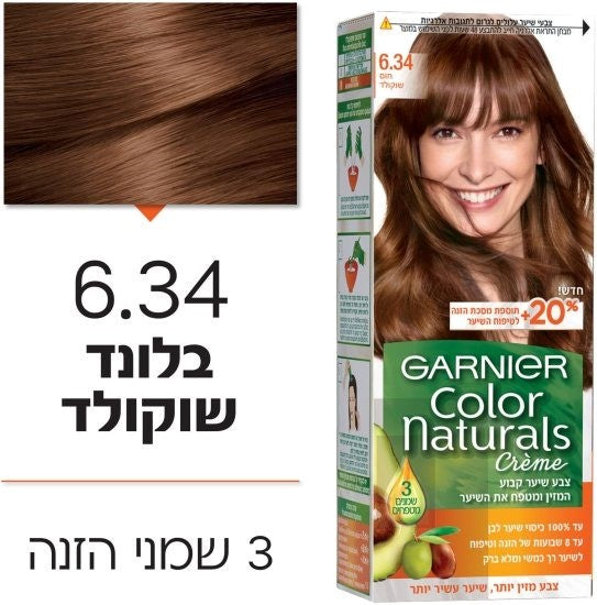 צבע לשיער Garnier 6.34 Brown Hair Color