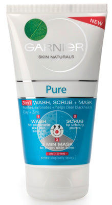 Garnier Pure Active 3-In-1 Face Cleanser