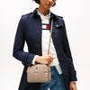 תיק טומי הילפיגר Monogram Quilted Camera Crossbody
