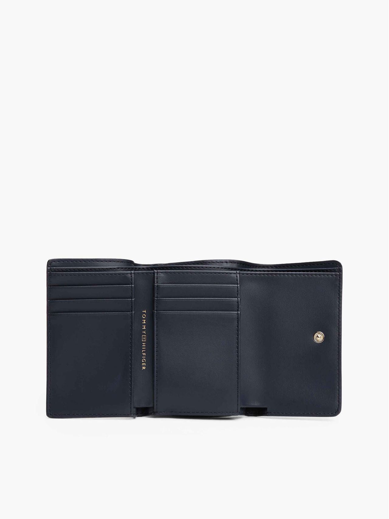 Tommy Hilfiger Metallic Logo Trifold Wallet