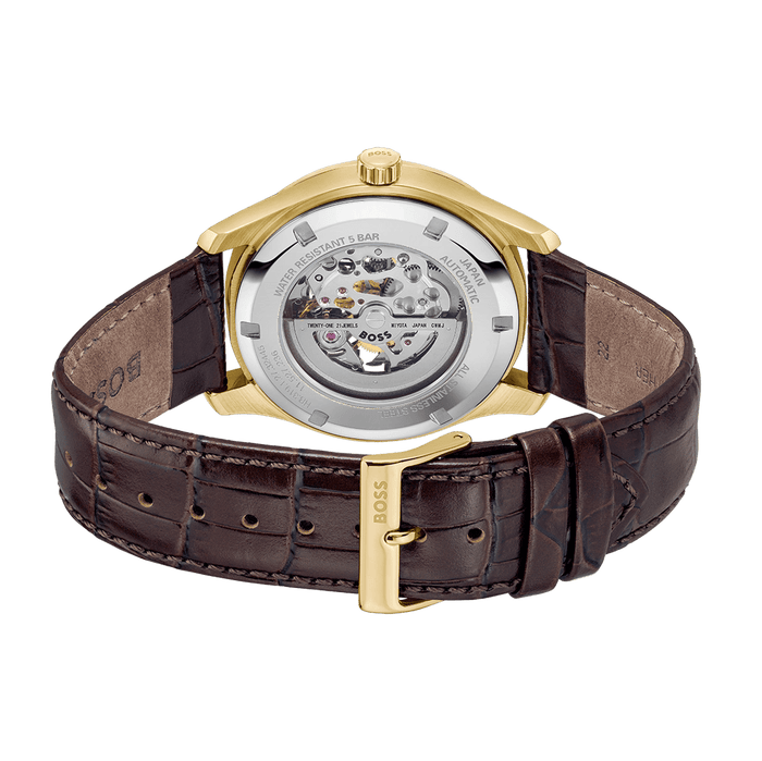 שעון הוגו בוס Principle Skeleton