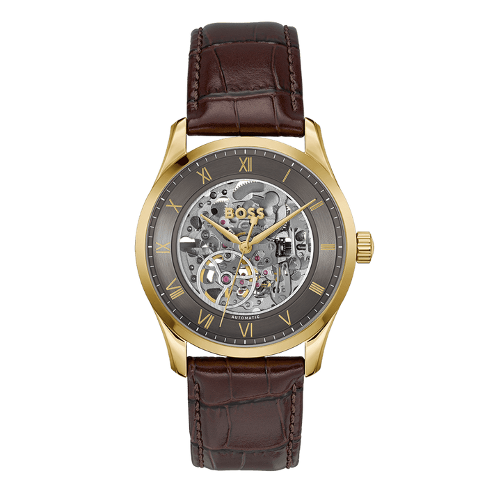 שעון הוגו בוס Principle Skeleton