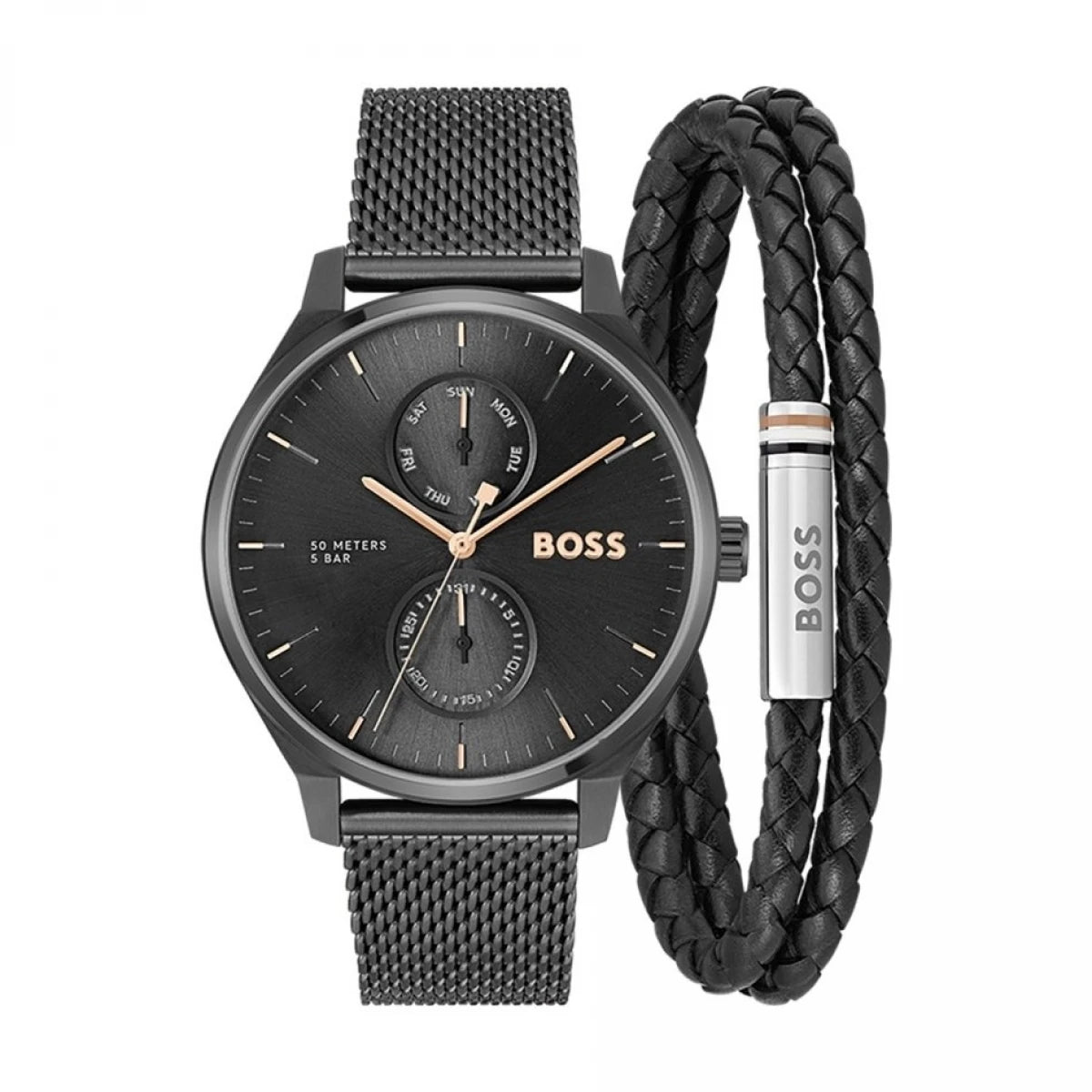 طقم ساعة وسوار هيوجو بوس Tyler Giftset