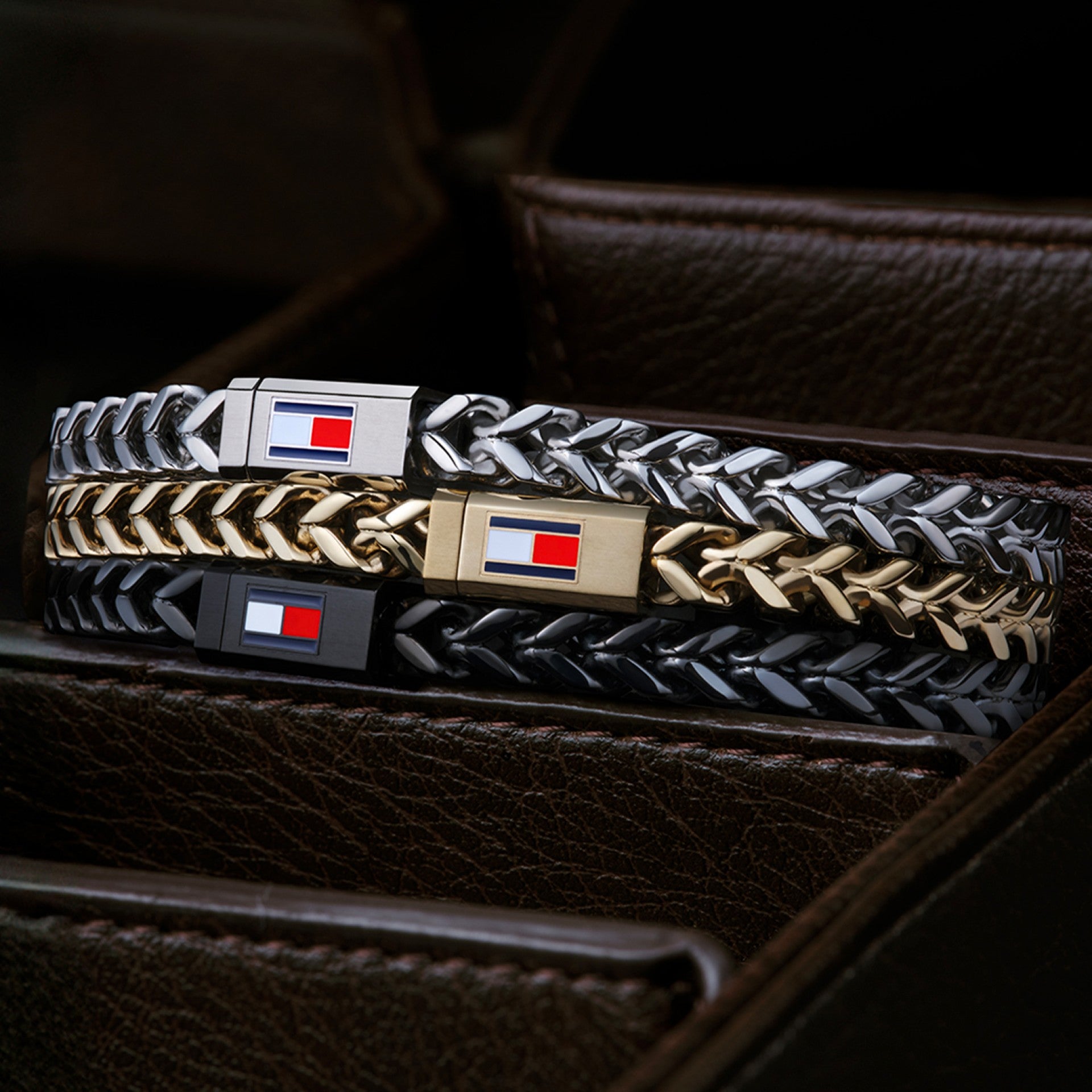 Tommy Hilfiger Braided Metal Bracelet
