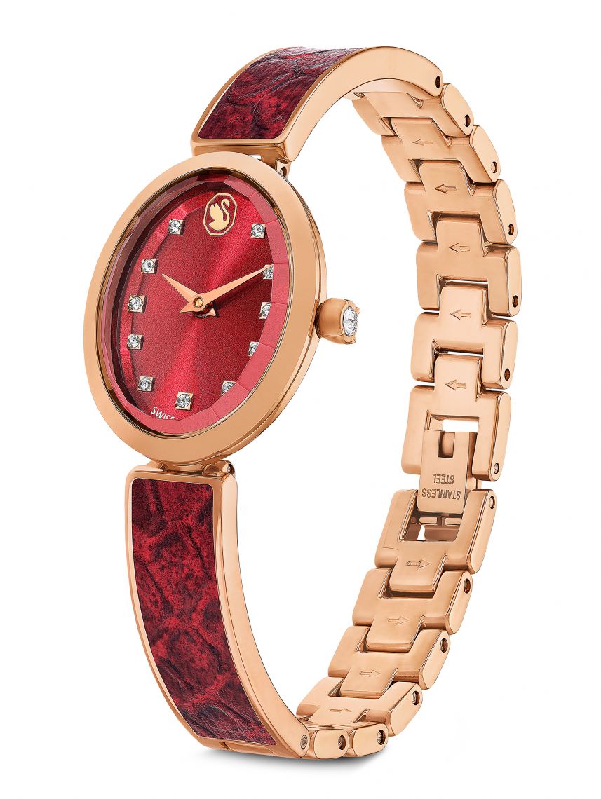 Swarovski Crystal Rock Oval Watch