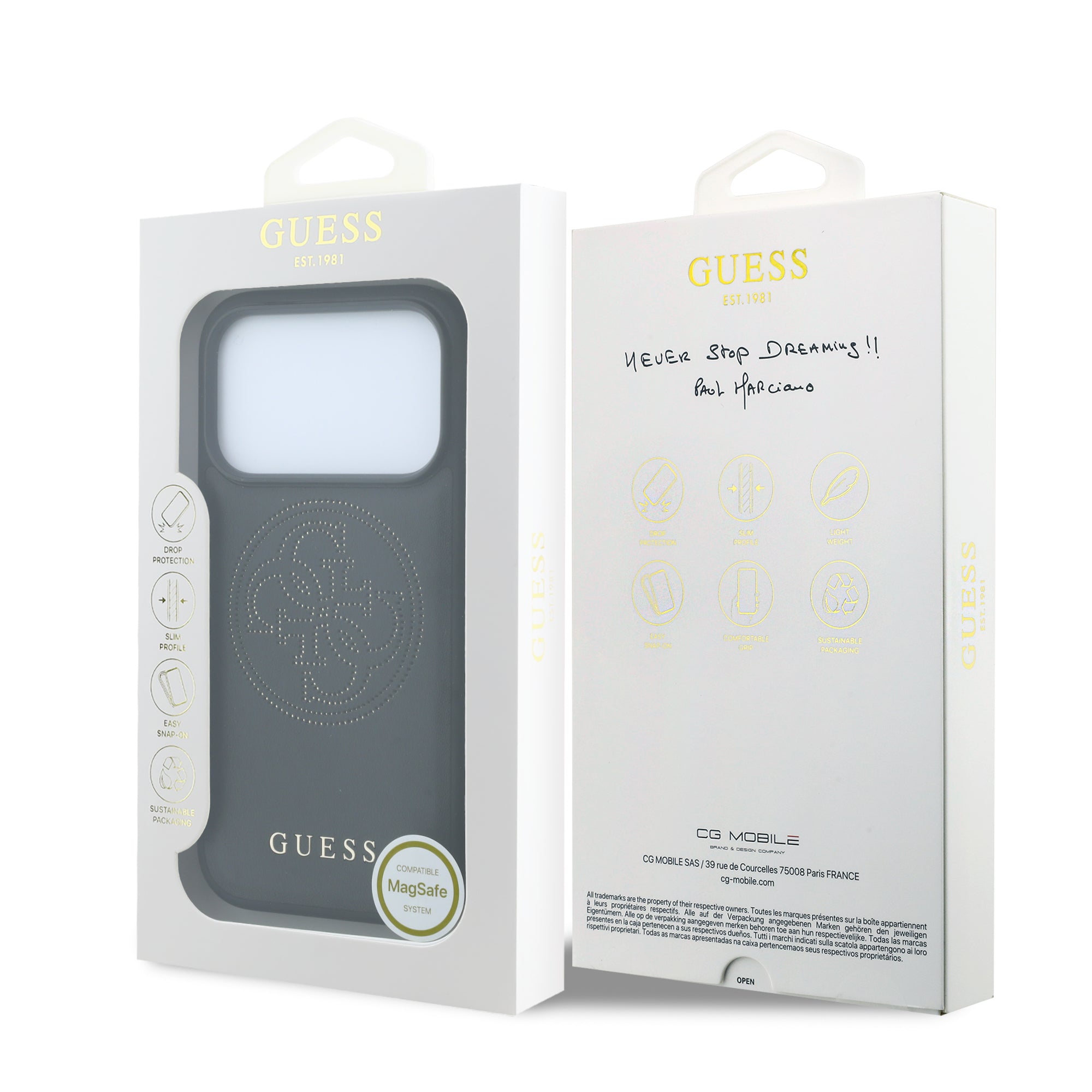 Guess Iphone 17  Pro Max + Iphone 18 Pro Max Phone Case