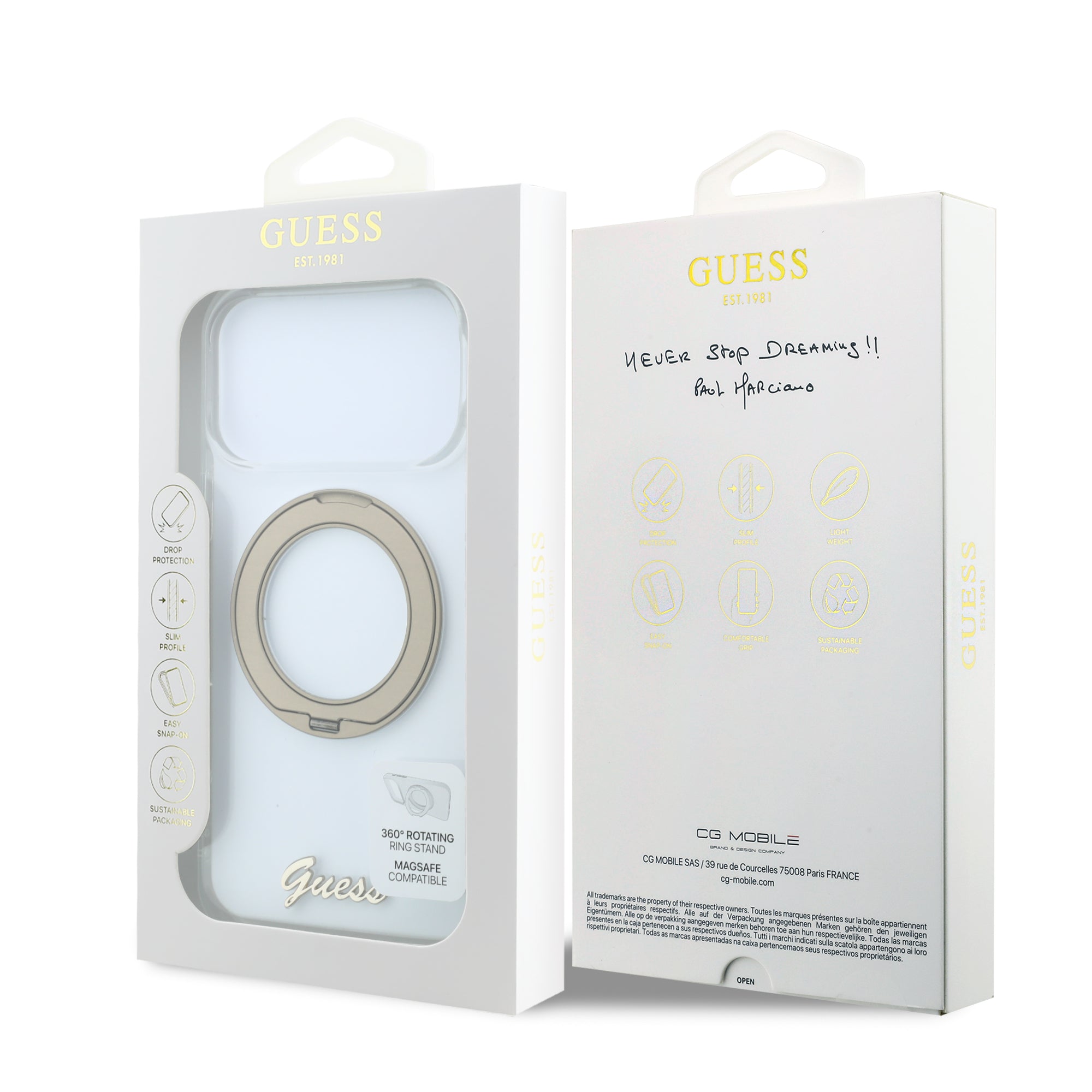 Guess Iphone 17  Pro Max + Iphone 18 Pro Max Phone Case