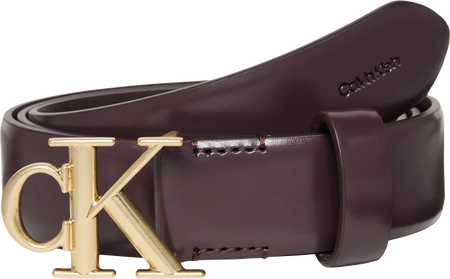 Calvin Klein Round Buckle 30mm Smooth Belt