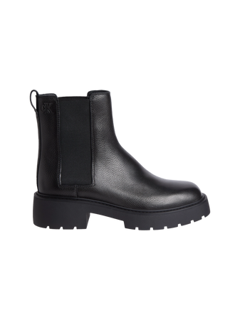 Calvin Klein Chunky Chelsea Boot Lth Shoe