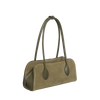 Calvin Klein Emblem Trio Suede Shoulder Bag