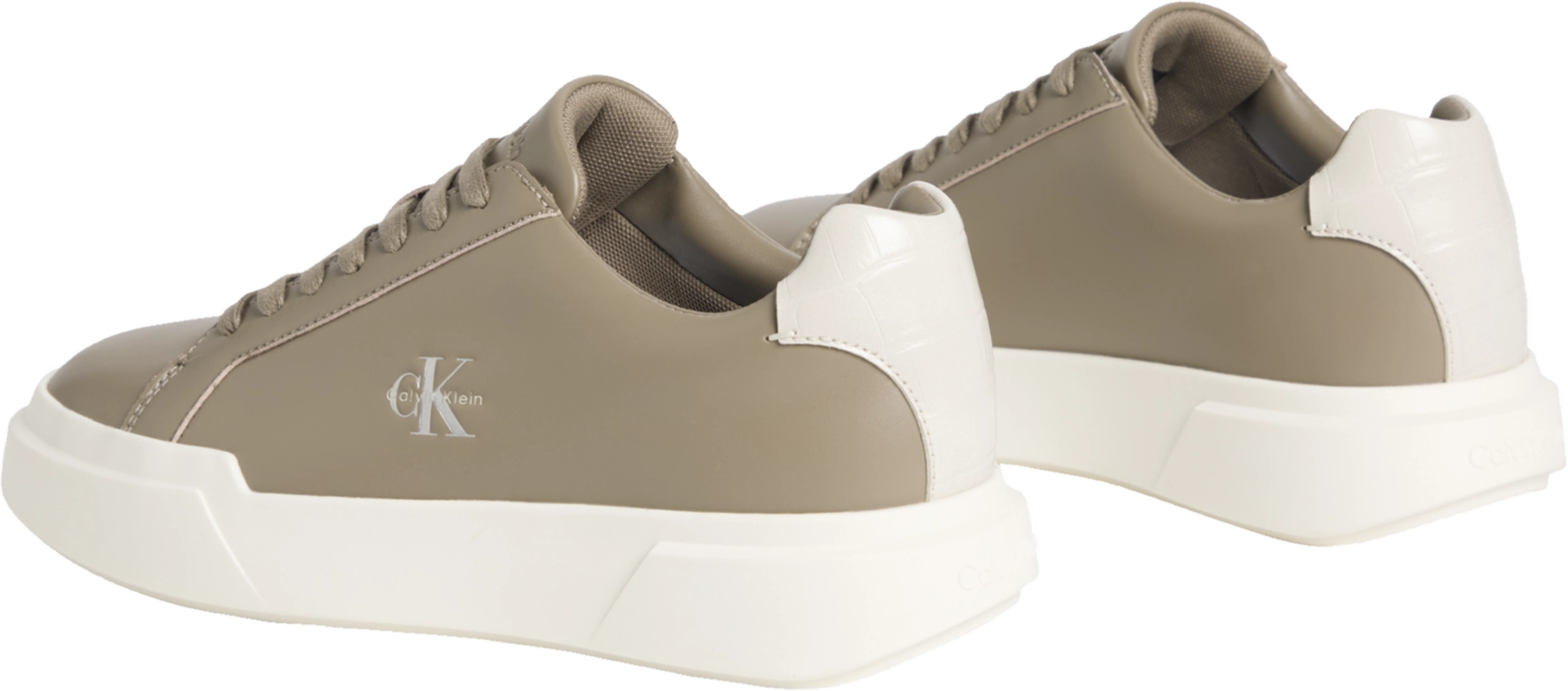 حذاء سنيكر كالفين كلاين Chunky Cups Laceup Lth Bt Croc
