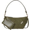 Calvin Klein Woven Sueded Shoulder Bag