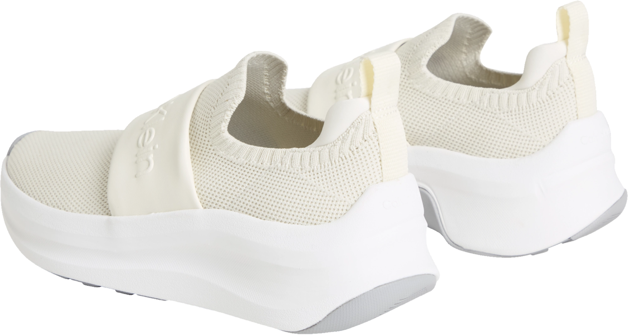 Calvin Klein Chunky Run Slipon Knit Logo Tape Shoe