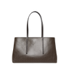 Calvin Klein Emblem Aop Medium Work Tote Bag