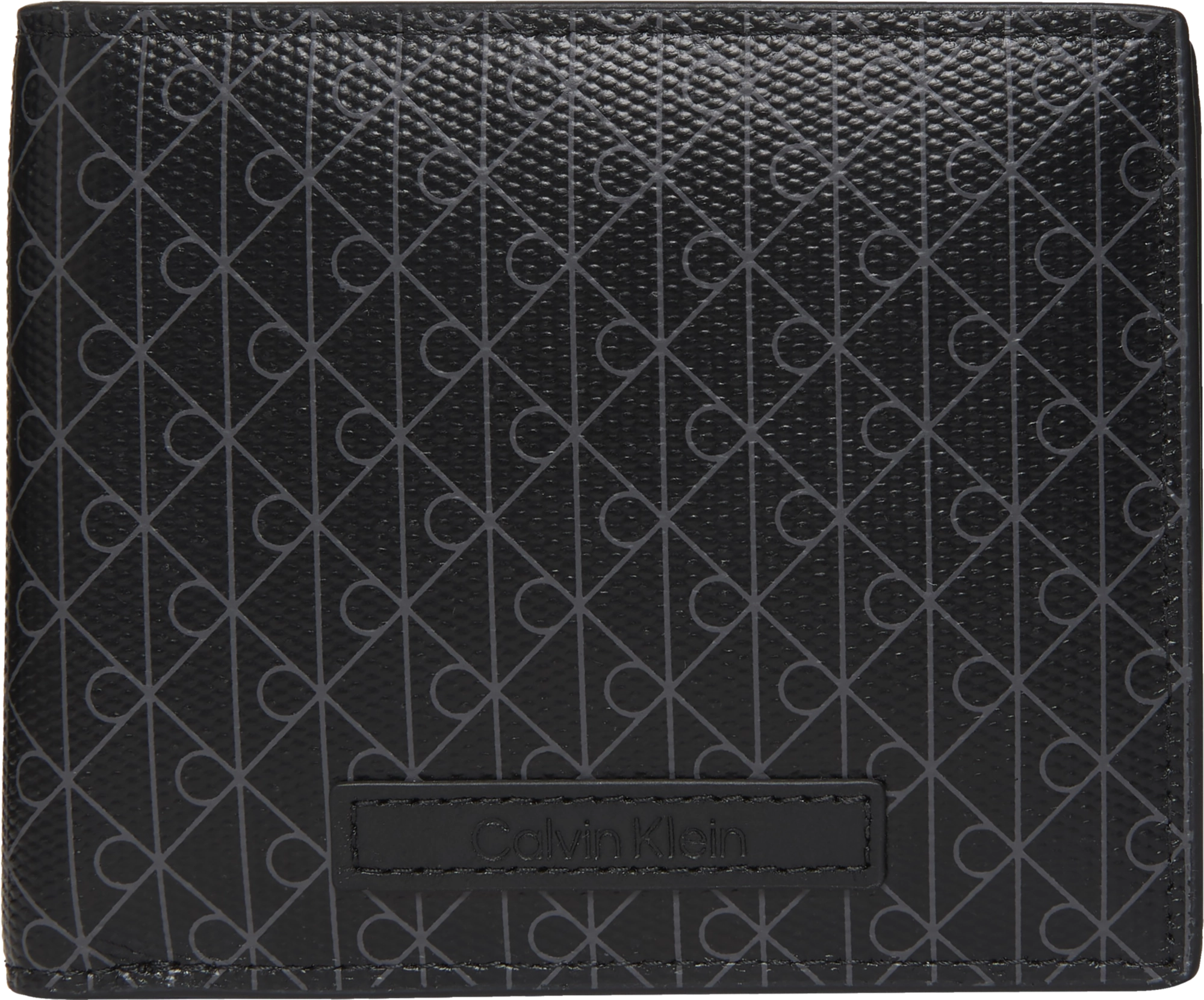 Calvin Klein Emblem Aop Coated Billfold W Co Wallet