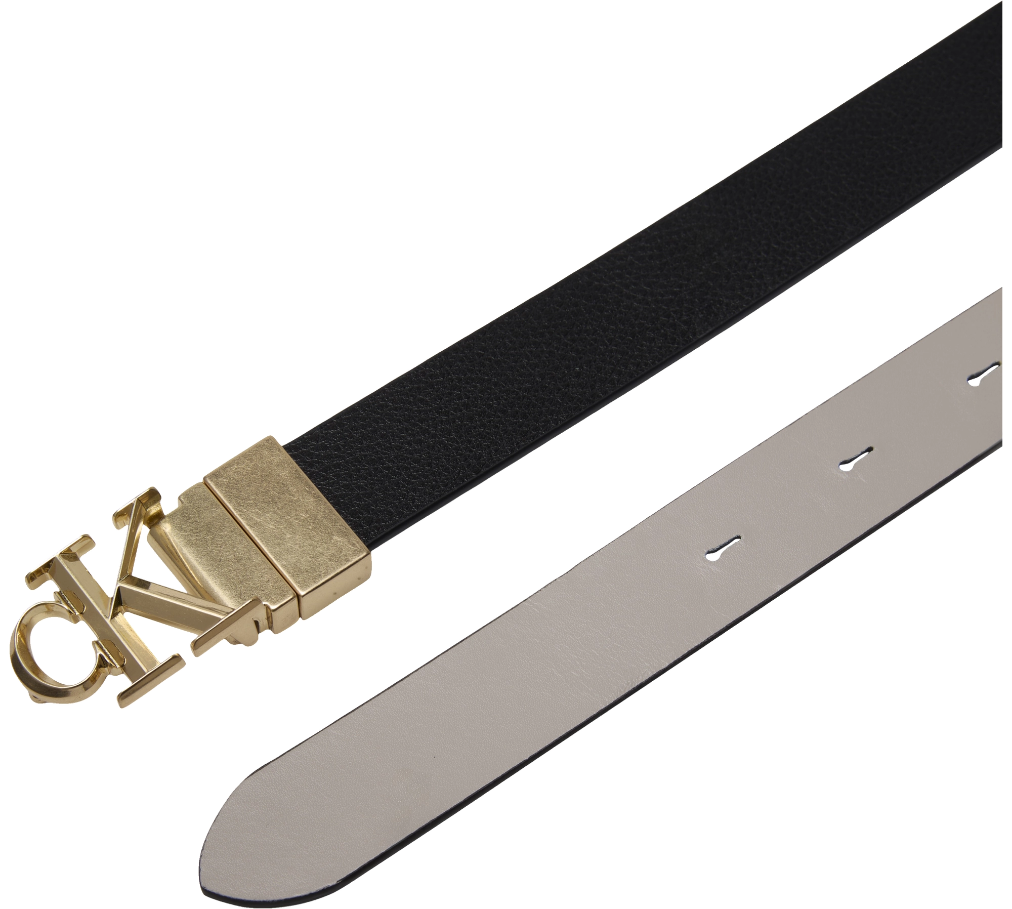 Calvin Klein Facted Buckle 25mm Rev Adj M Belt